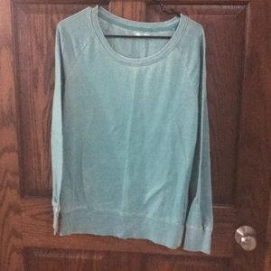 Maurices small aqua sweatshirt.